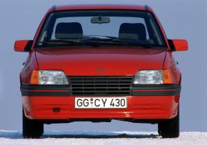 Opel Kadett GT 3-Door 1986 года